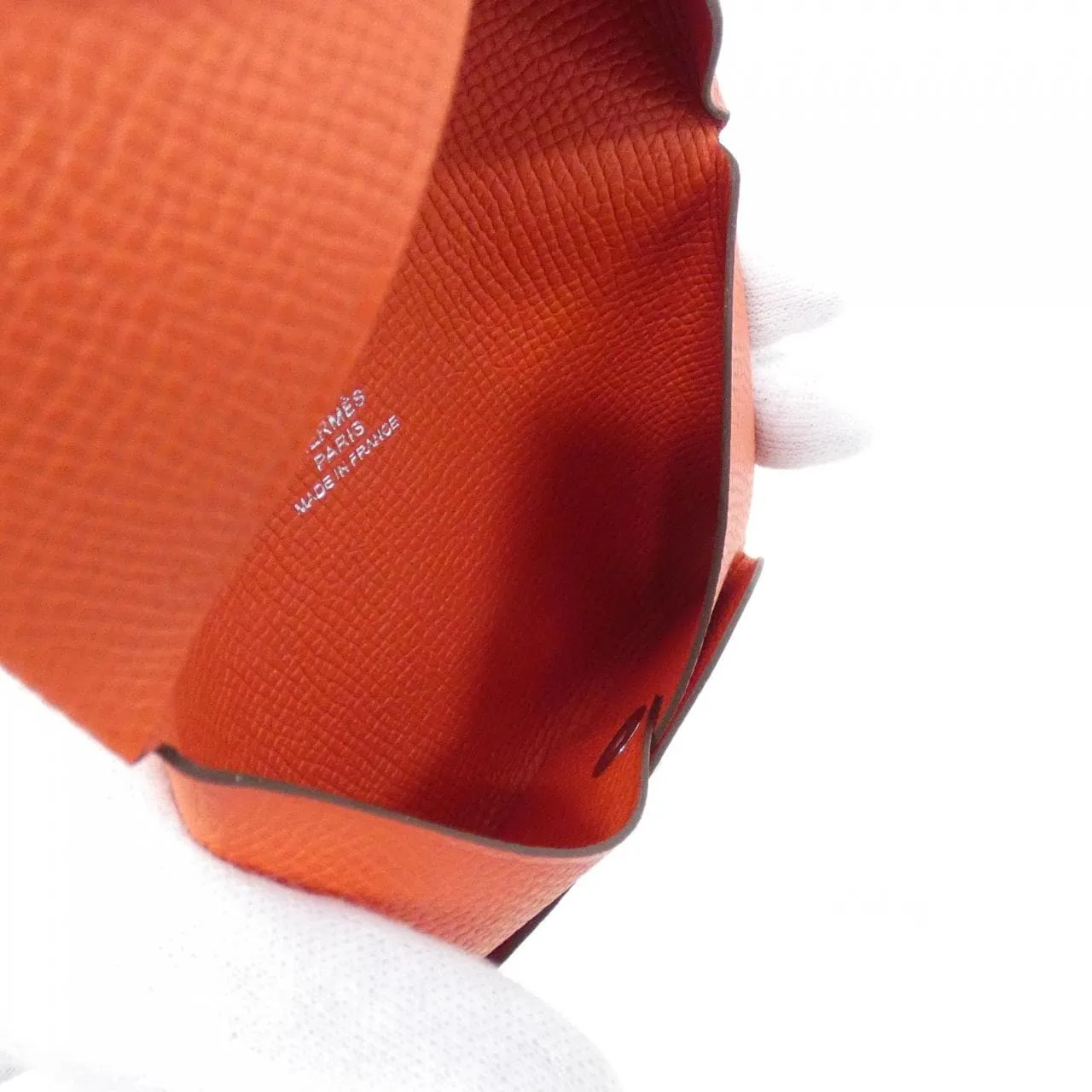 HERMES 044164CK Card Case Epsom Epsom Leather Unused - Thumbnail 4