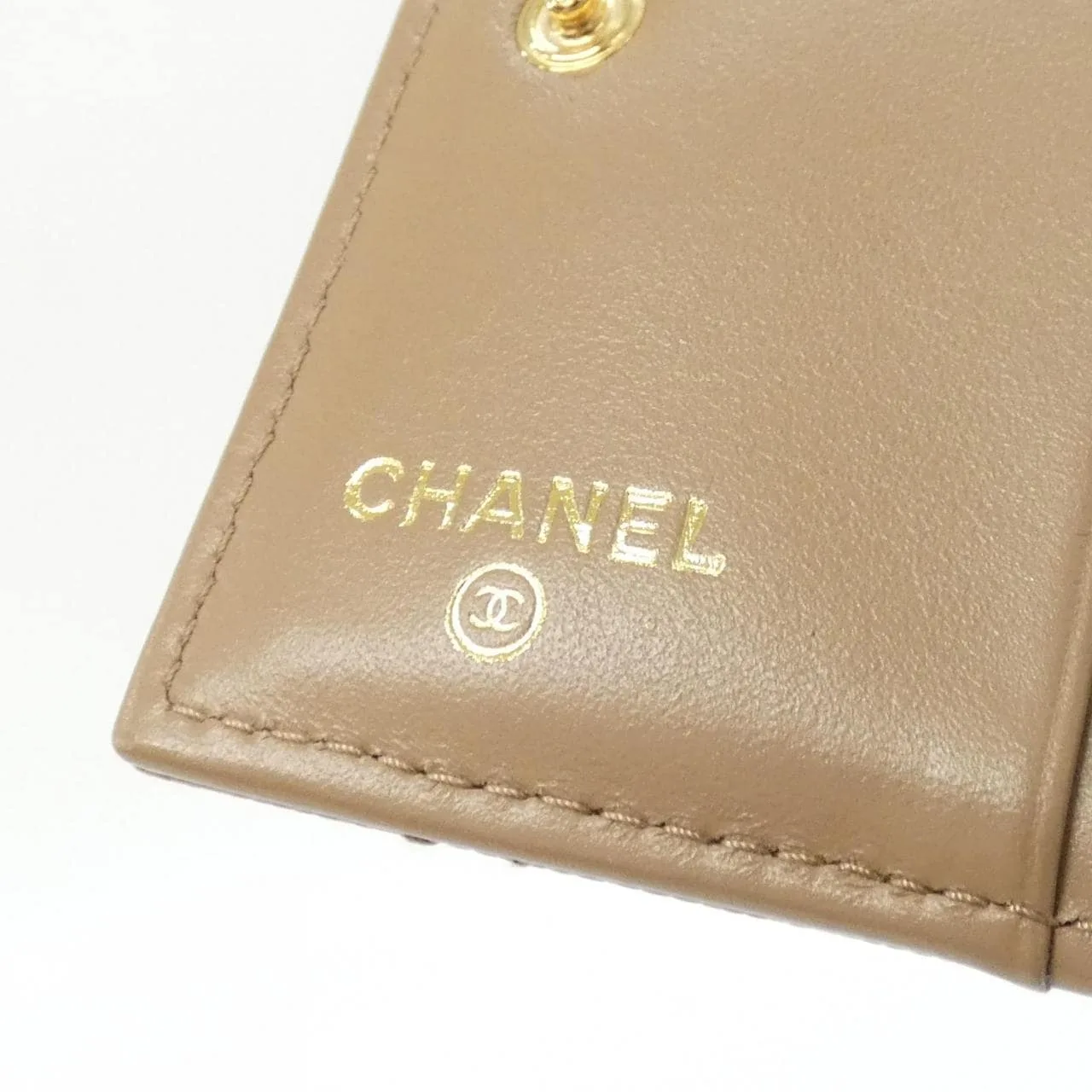 CHANEL Chanel 19 AP3519 Wallet Grained Calfskin Beige Grained Calfskin Rank A - Thumbnail 6