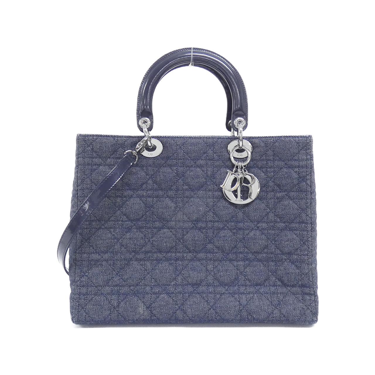 DIOR Lady Dior 手提包 漆皮