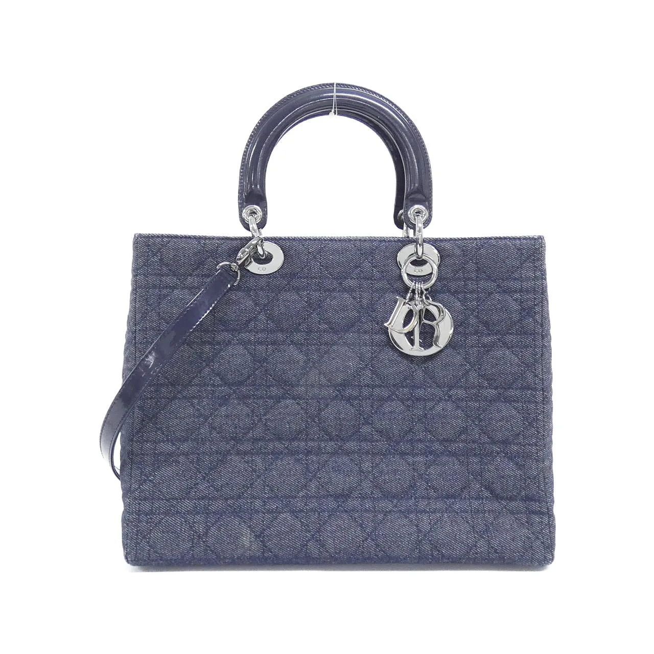 DIOR Lady Dior 手提包 漆皮