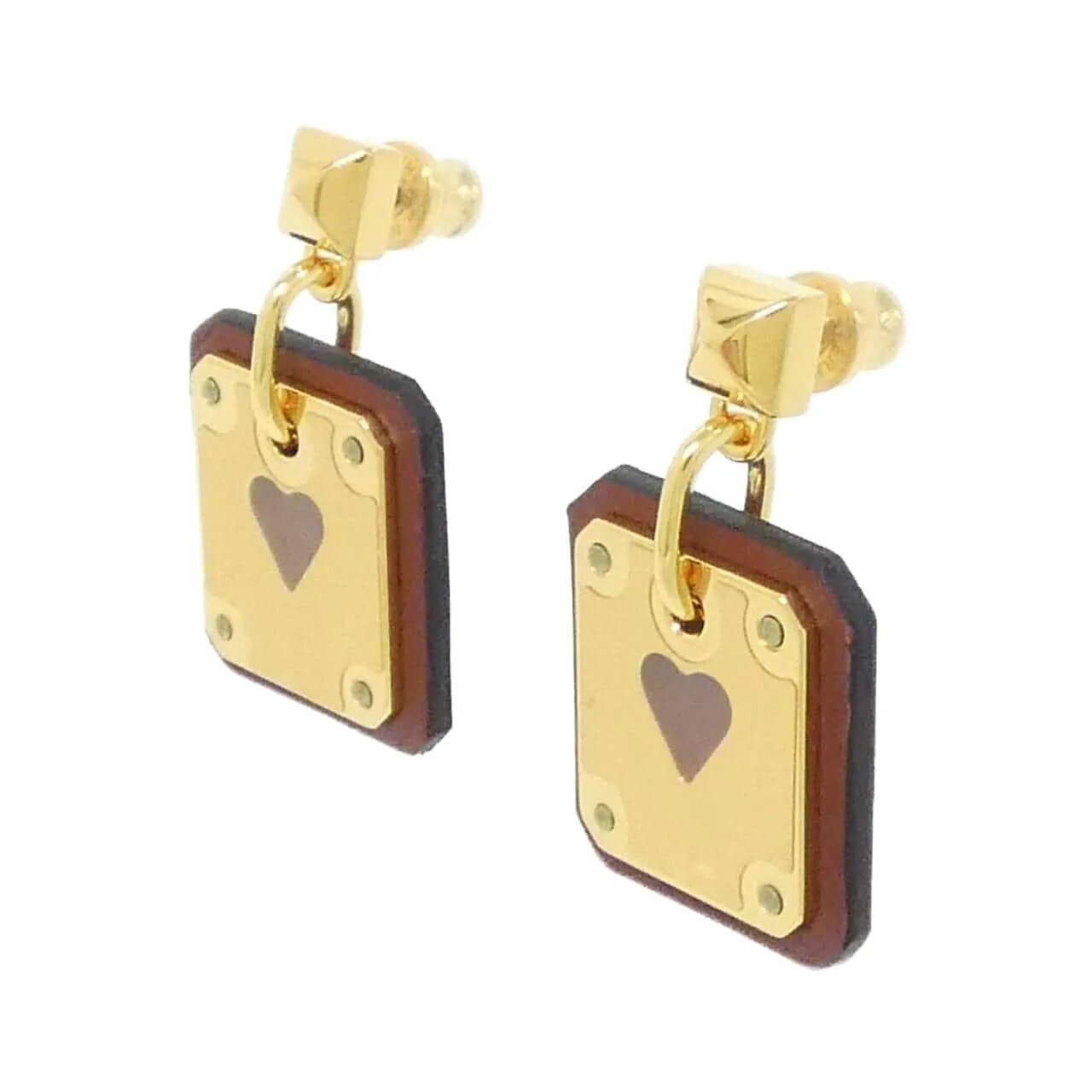 HERMES 081864CC Accessories Swift Rouge Swift 皮 中古品A - 縮圖 2