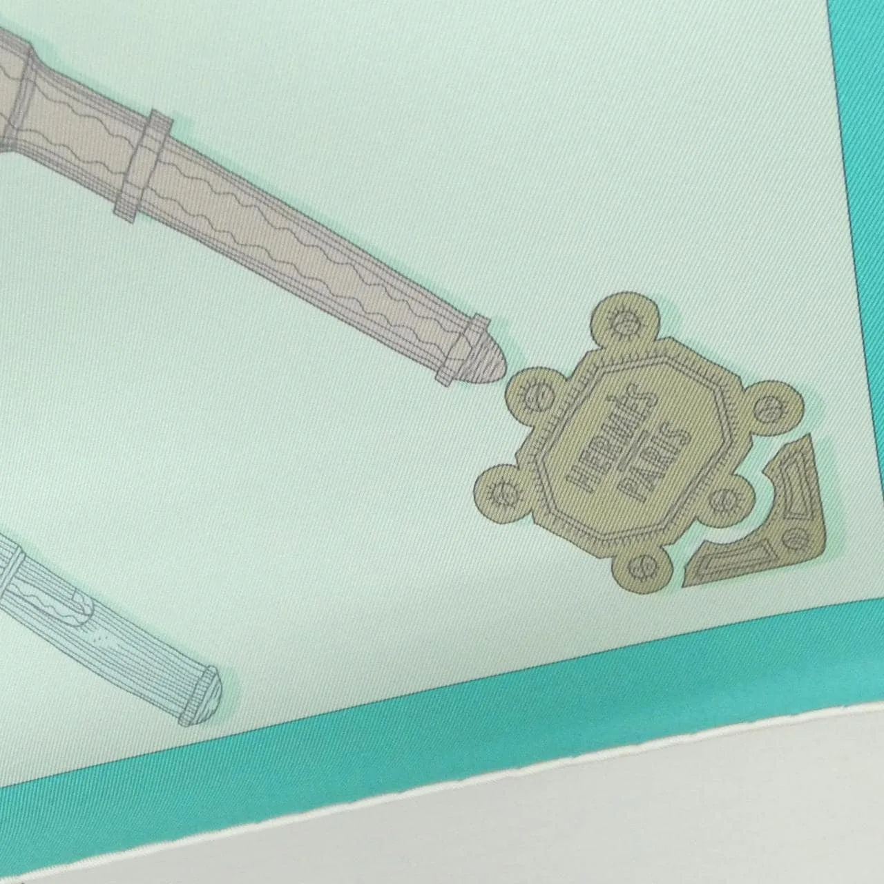 HERMES 003081S Scarf Black Rank A - Thumbnail 2