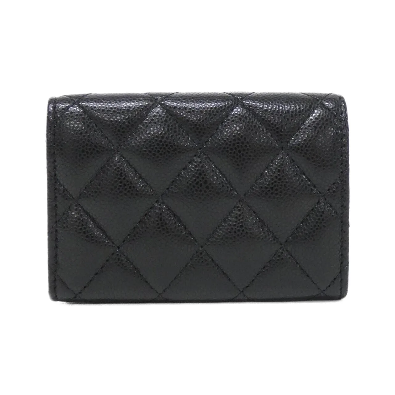CHANEL Timeless Classic AP0230 Wallet Grained Calfskin 黑色 荔枝紋牛皮 中古品A - 縮圖 2