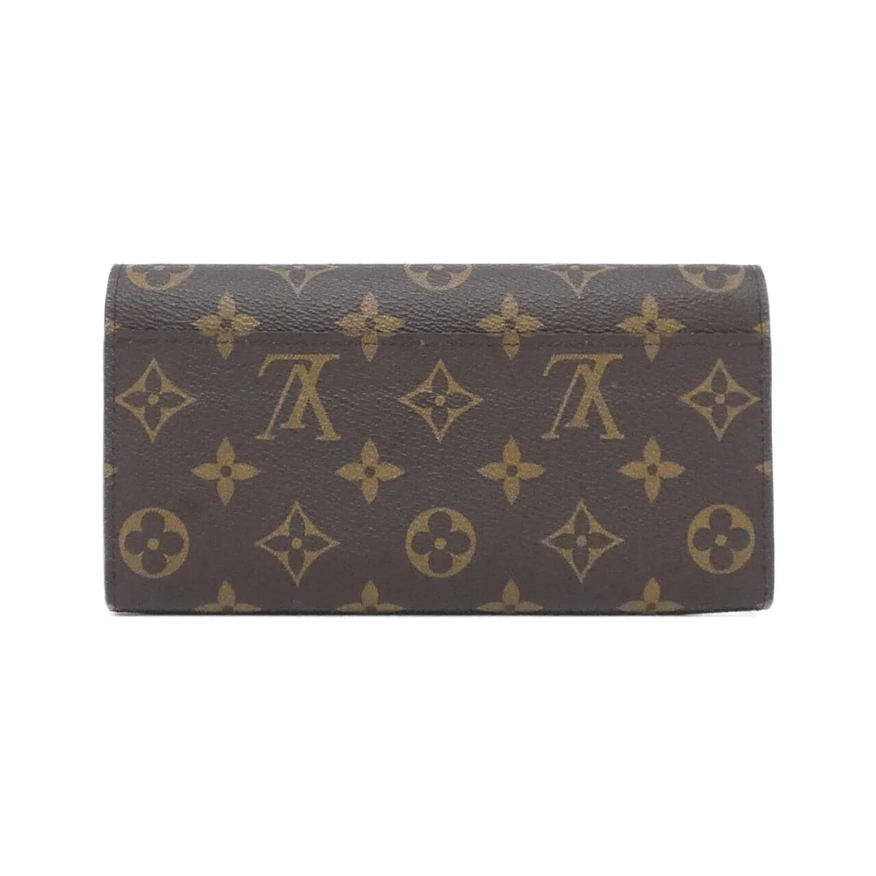 LOUIS VUITTON M62236 Wallet Monogram 黑色 Monogram 中古品A - 縮圖 2