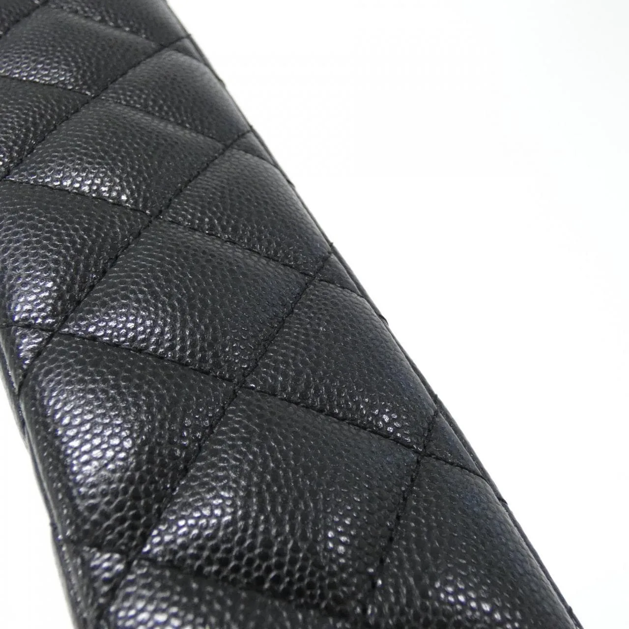 CHANEL Timeless Classic AP4016 Wallet Grained Calfskin 黑色 荔枝紋牛皮 中古品A - 縮圖 3