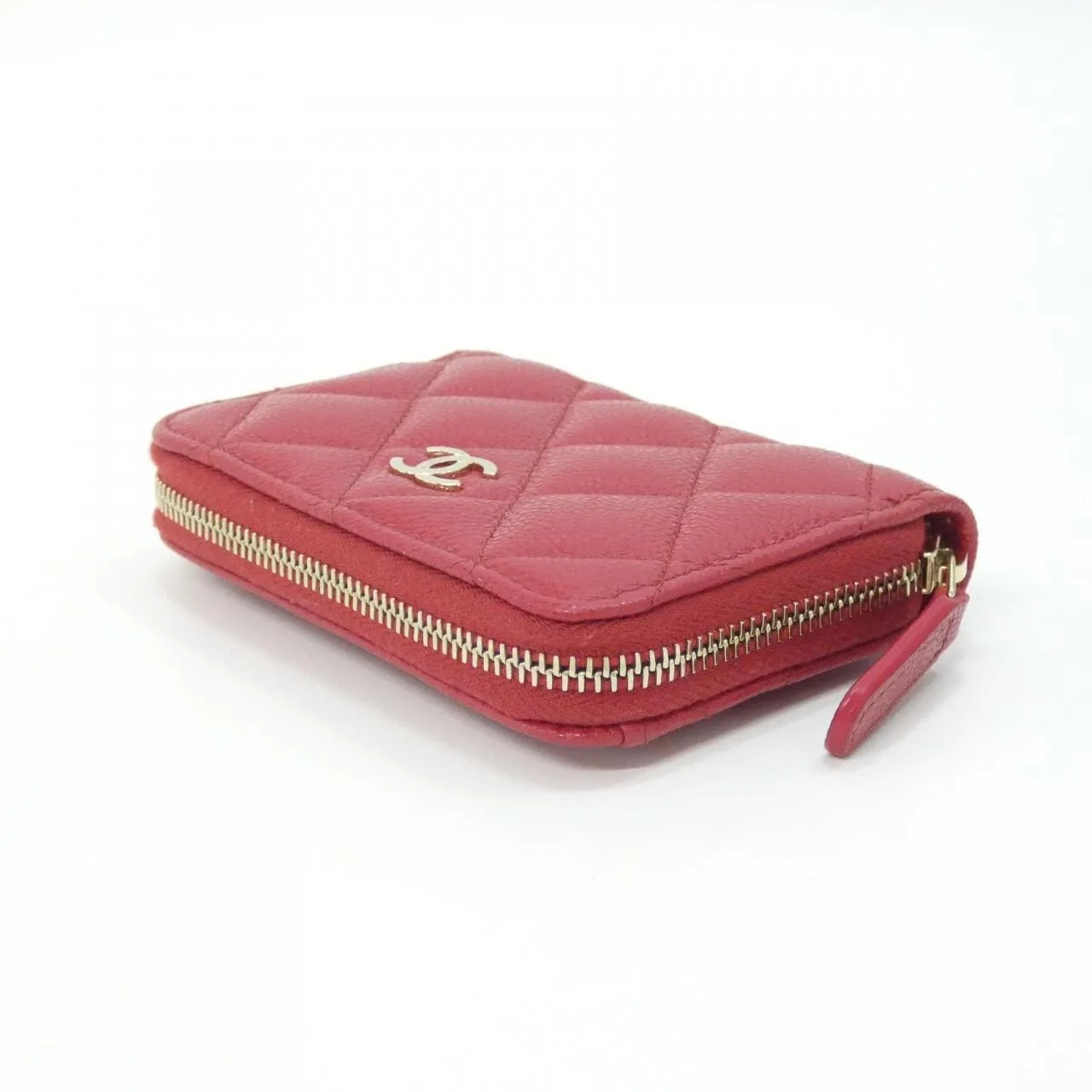 CHANEL Timeless Classic AP0216 Coin Case Grained Calfskin Pink Grained Calfskin Rank A - Thumbnail 3