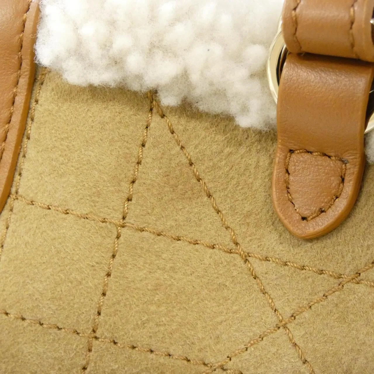 DIOR Toujours M2821OMMZ Handbag Lambskin 黑色 羊皮 中古品A - 縮圖 5