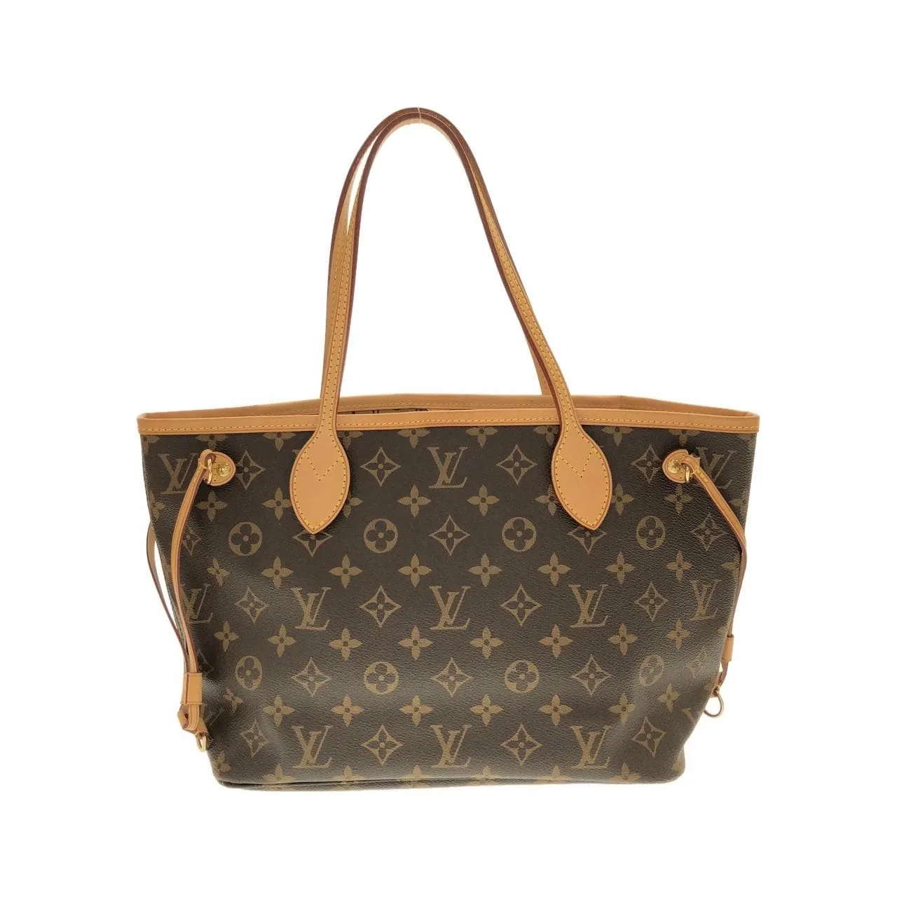 LOUIS VUITTON Neverfull M40155 Tote Monogram Black