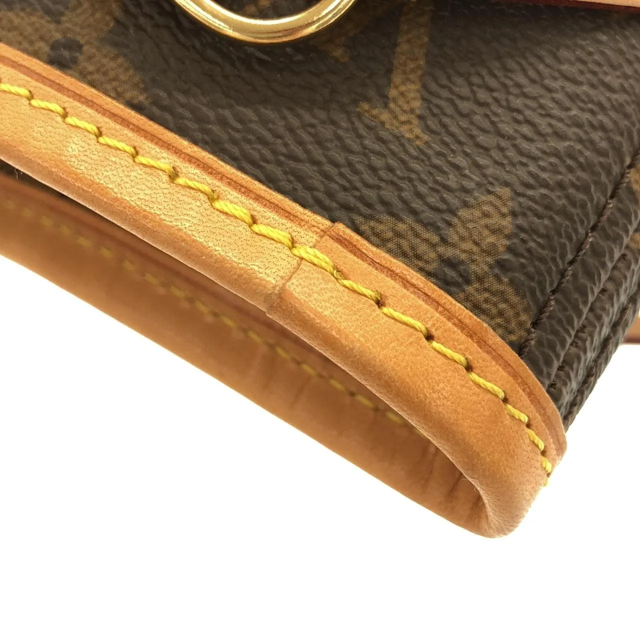 LOUIS VUITTON Neverfull M40155 Tote Monogram 黑色 Monogram 中古品A - 縮圖 3