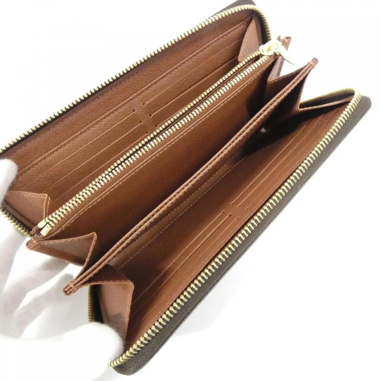 LOUIS VUITTON M42616 Wallet Monogram Black Monogram Rank A - Thumbnail 6