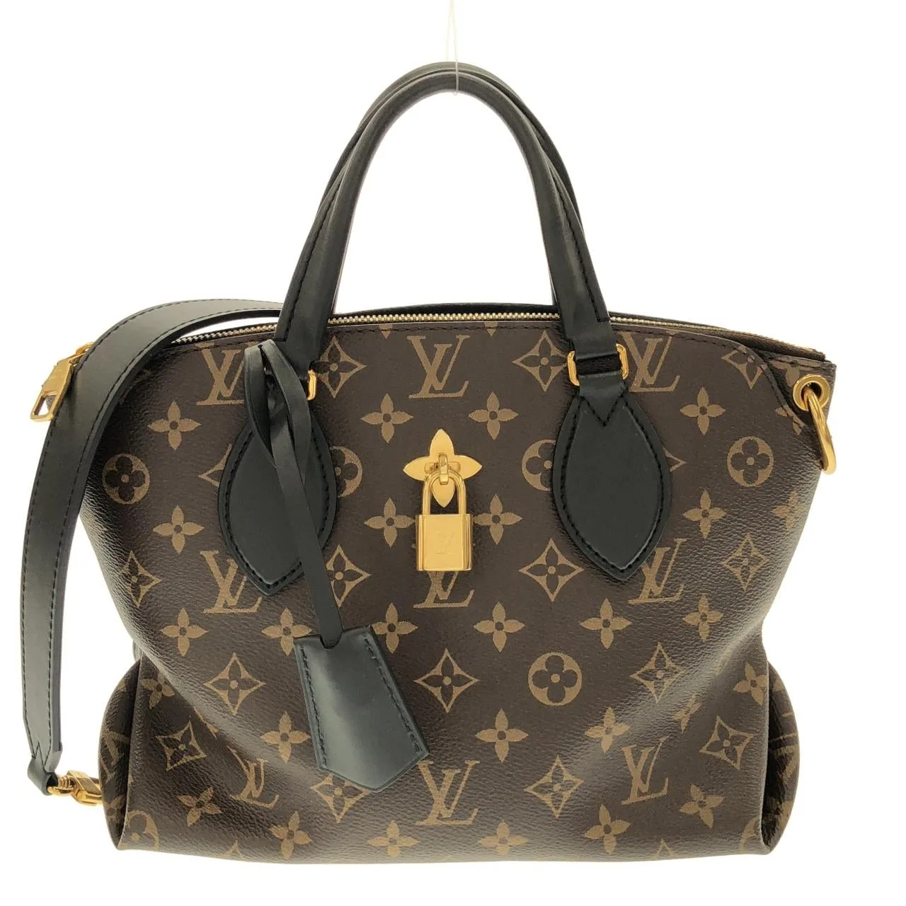 LOUIS VUITTON M44351 Tote Monogram Black