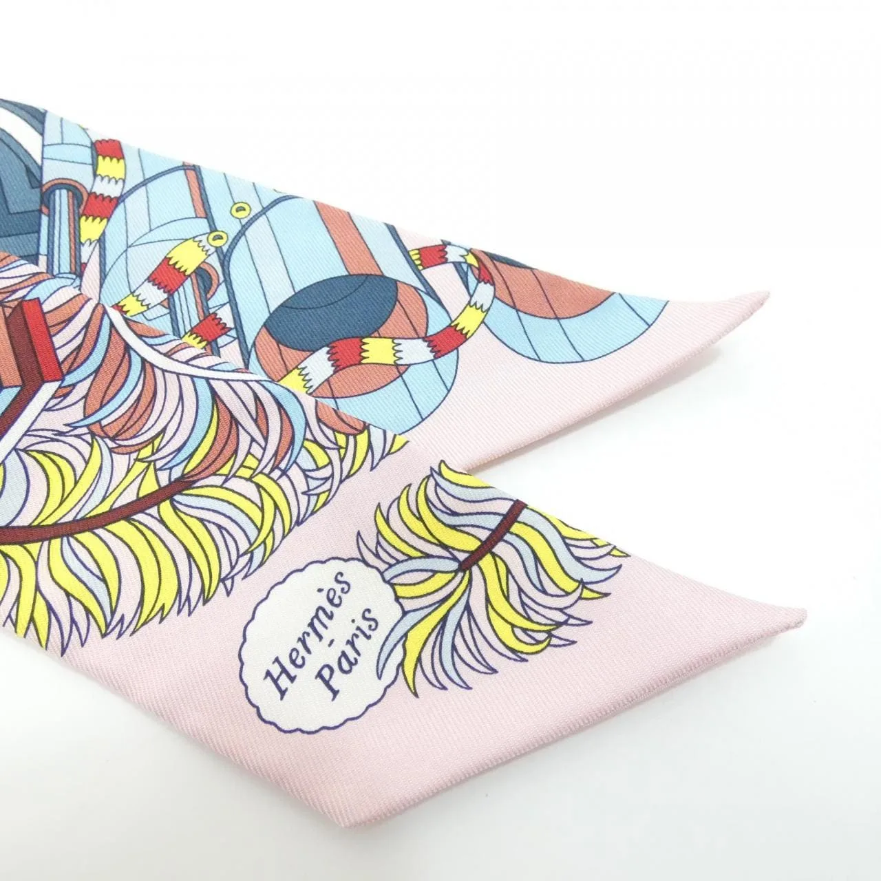 HERMES 063464S Scarf Black Rank A - Thumbnail 2