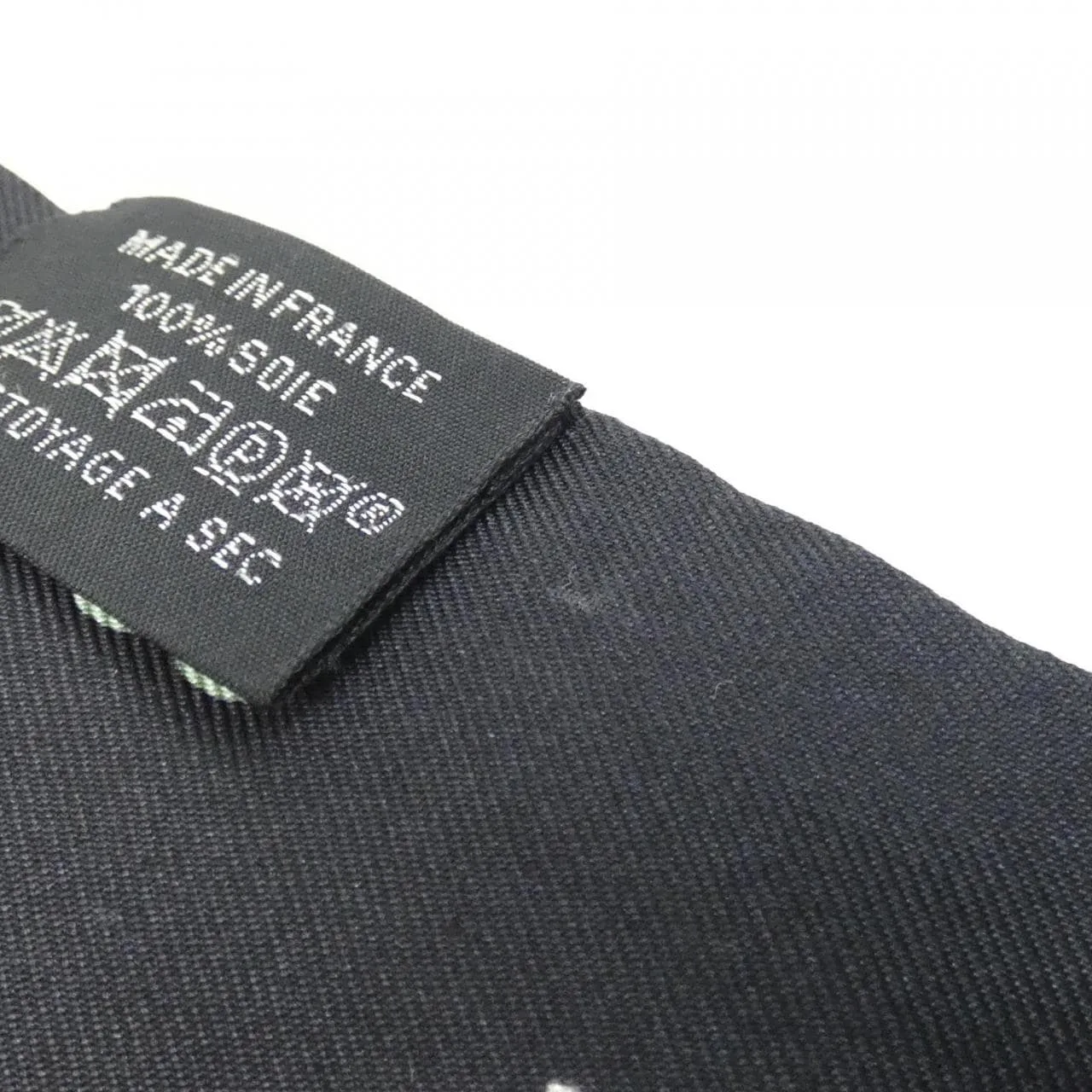 HERMES 063782S Scarf Black Rank A - Thumbnail 4