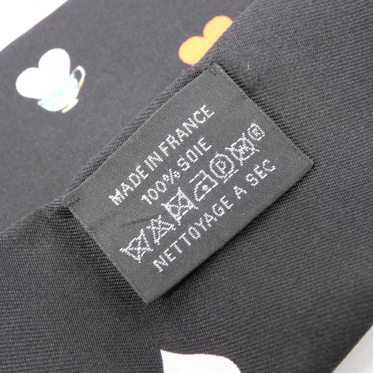 HERMES 063782S Scarf Black Rank A - Thumbnail 5