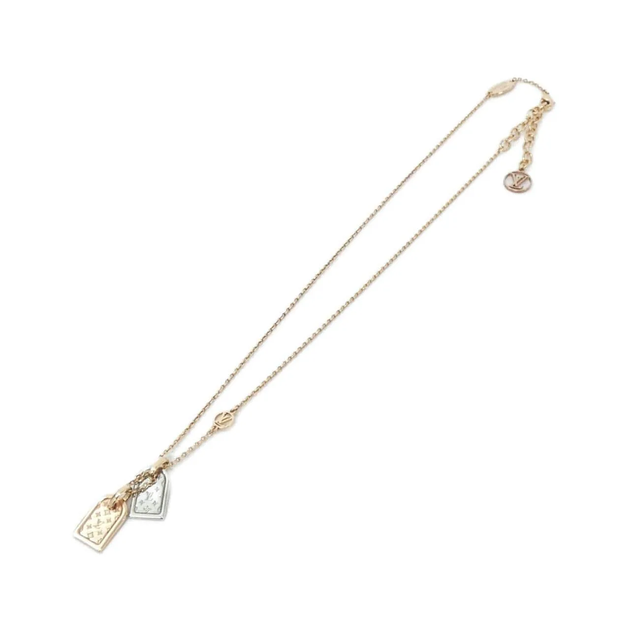 LOUIS VUITTON M00293 Accessories Lambskin 黑色 羊皮 中古品A - 縮圖 2