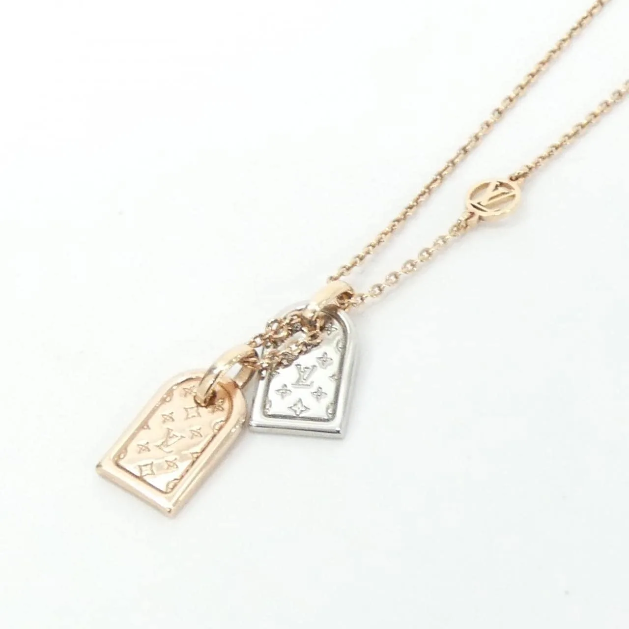 LOUIS VUITTON M00293 Accessories Lambskin 黑色 羊皮 中古品A - 縮圖 3