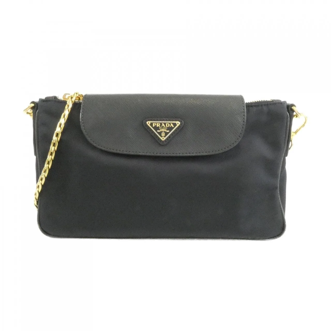 PRADA 1BH085 Shoulder Blue