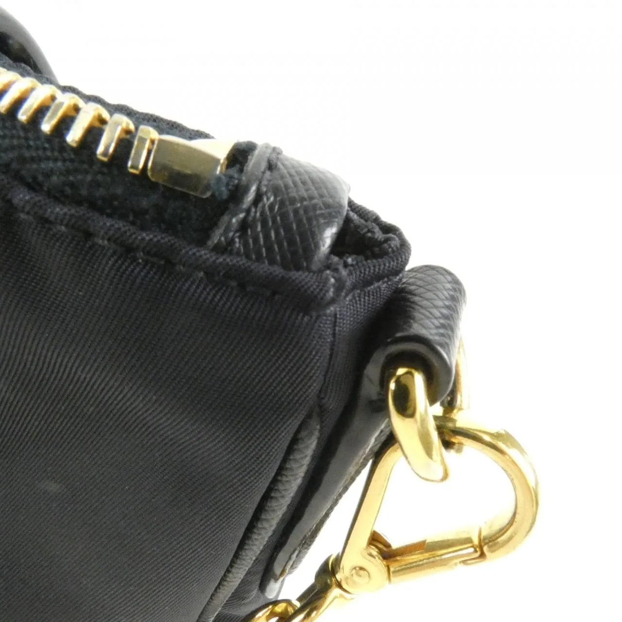 PRADA 1BH085 Shoulder 藍色 中古品B - 縮圖 5