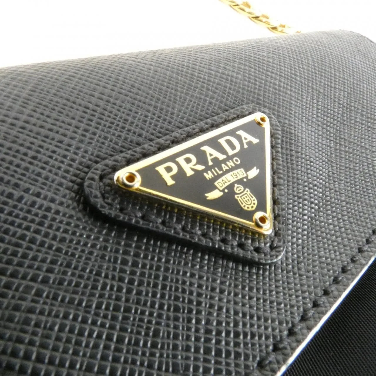 PRADA 1BH085 Shoulder 藍色 中古品B - 縮圖 6