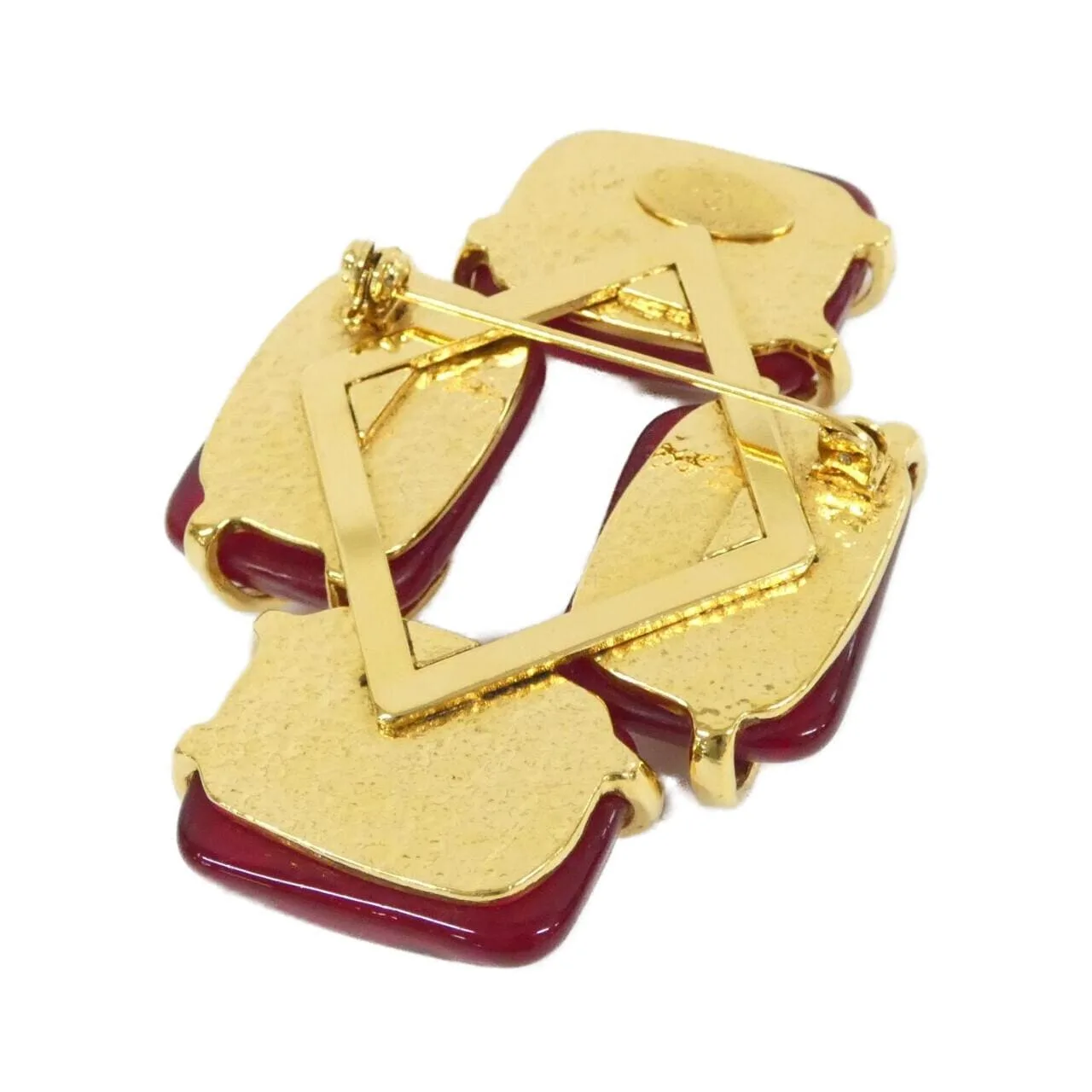 CHANEL Accessories 紅色 中古品A - 縮圖 2