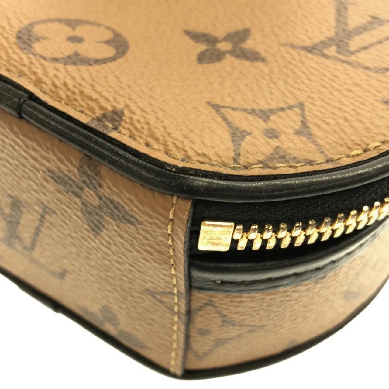 LOUIS VUITTON M68276 Shoulder Monogram 黑色 Monogram 中古品A - 縮圖 3