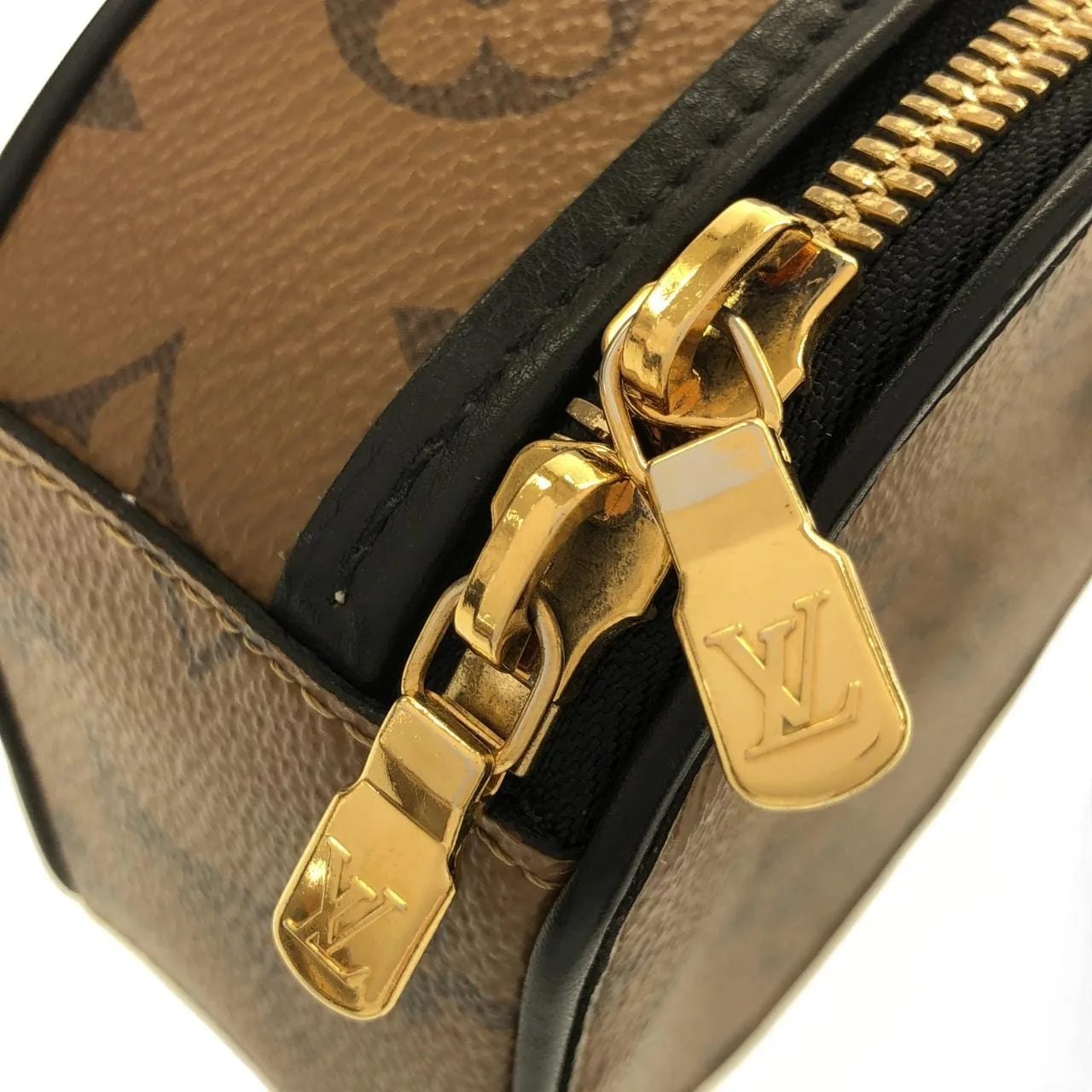LOUIS VUITTON M68276 Shoulder Monogram 黑色 Monogram 中古品A - 縮圖 6