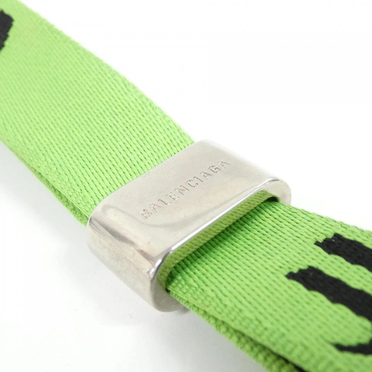 BALENCIAGA 672669 TZ4RS Accessories Canvas 黑色 帆布 中古品A - 縮圖 3