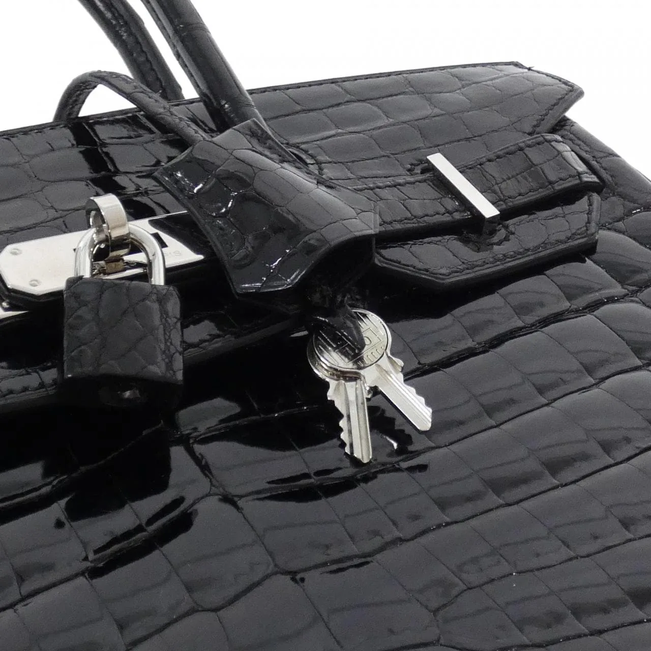 HERMES Birkin 035482CK Handbag Black Rank A - Thumbnail 5