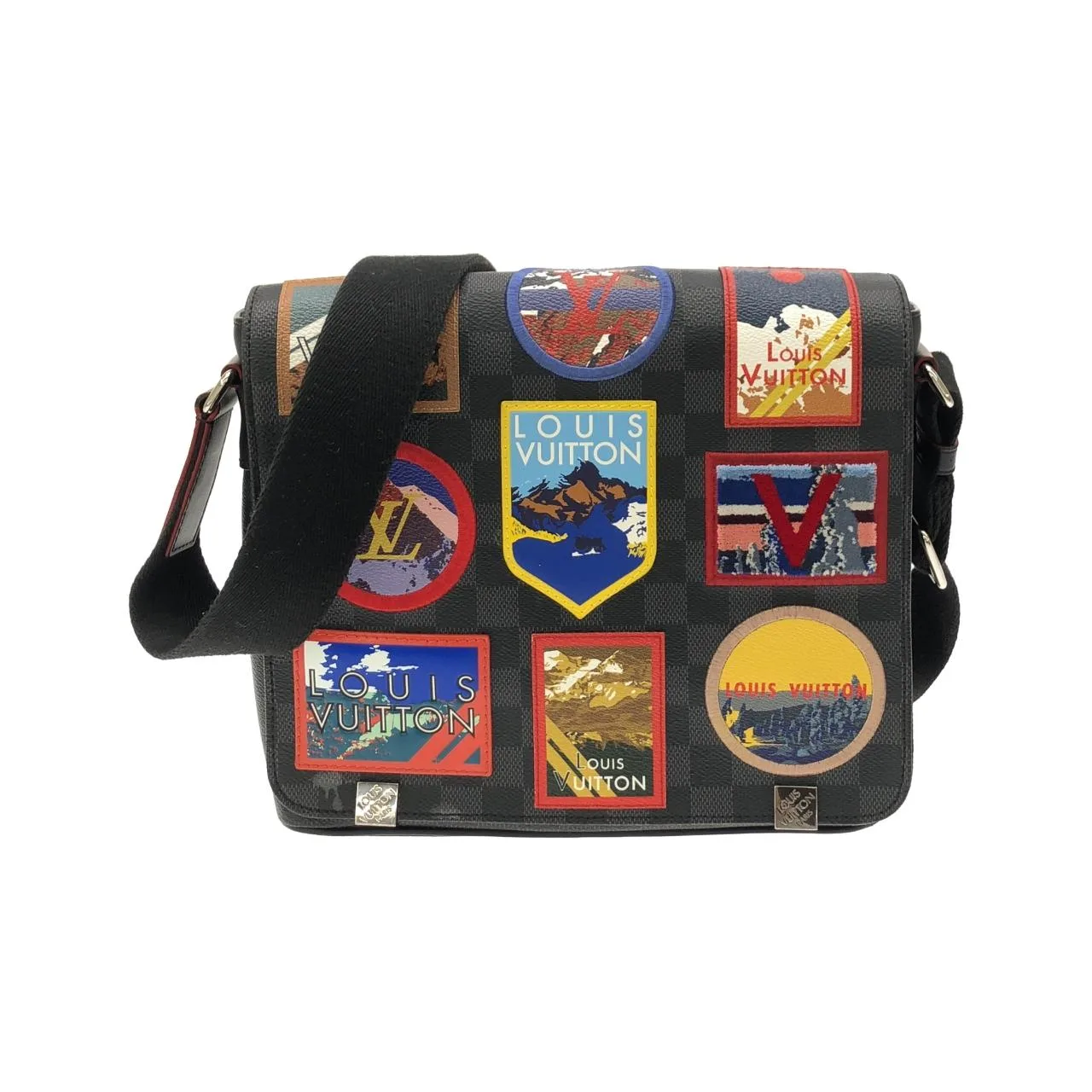 LOUIS VUITTON District N40040 Shoulder Damier