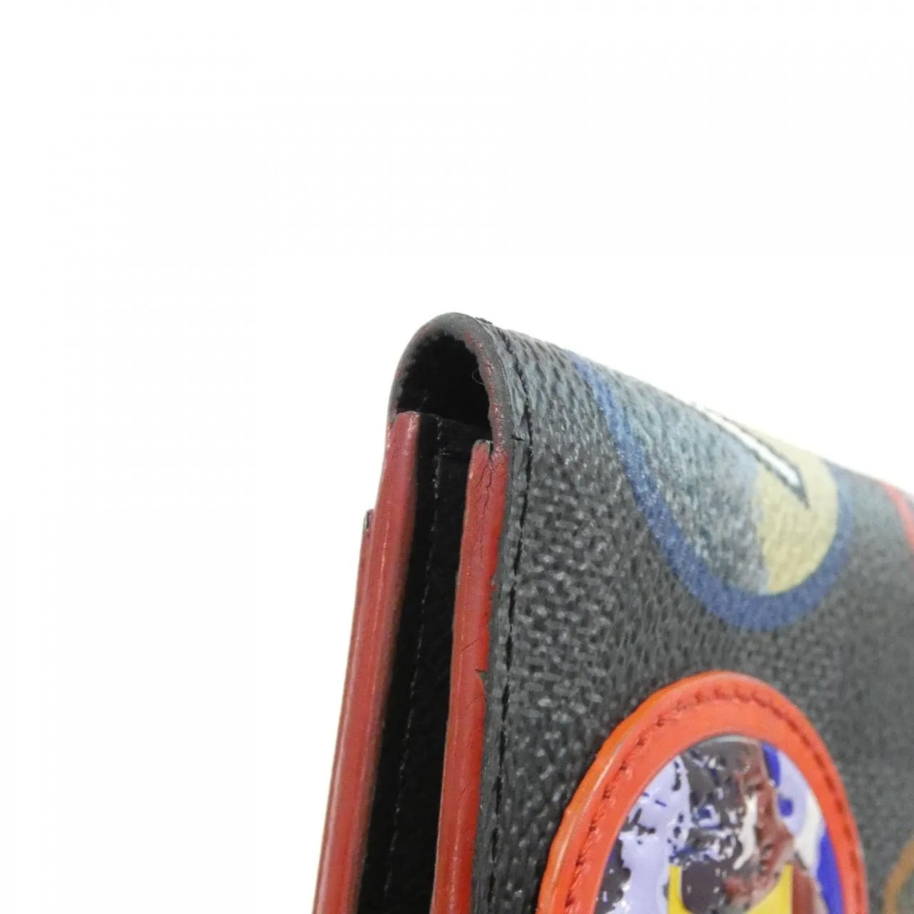 LOUIS VUITTON N60130 Card Case Damier Black Damier Rank A - Thumbnail 3