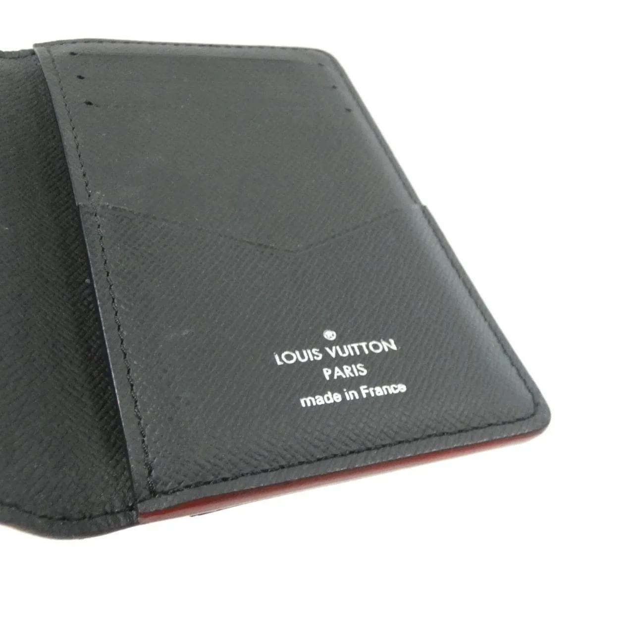 LOUIS VUITTON N60130 Card Case Damier Black Damier Rank A - Thumbnail 9