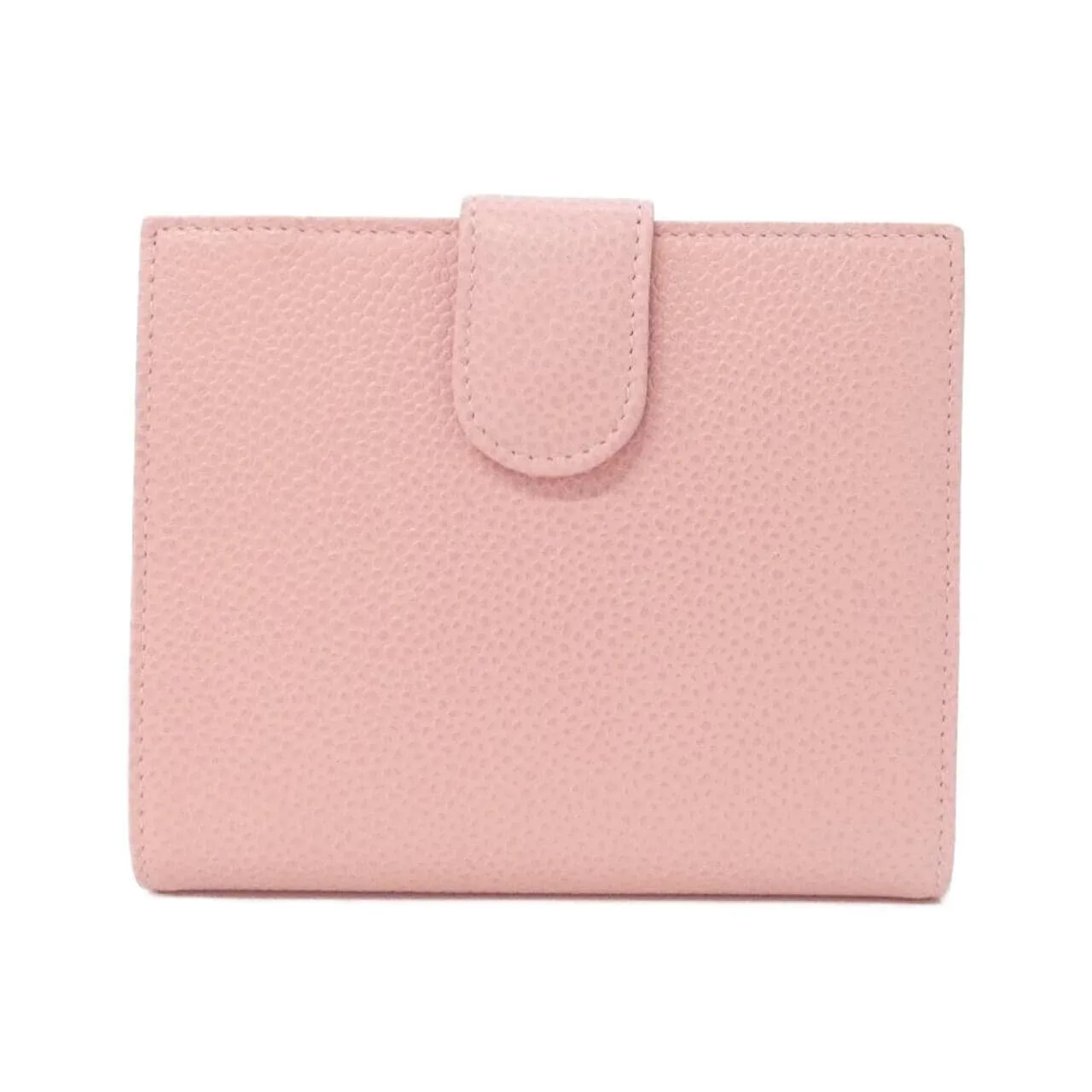 CHANEL 13496 Wallet Grained Calfskin Pink Grained Calfskin Rank A - Thumbnail 2