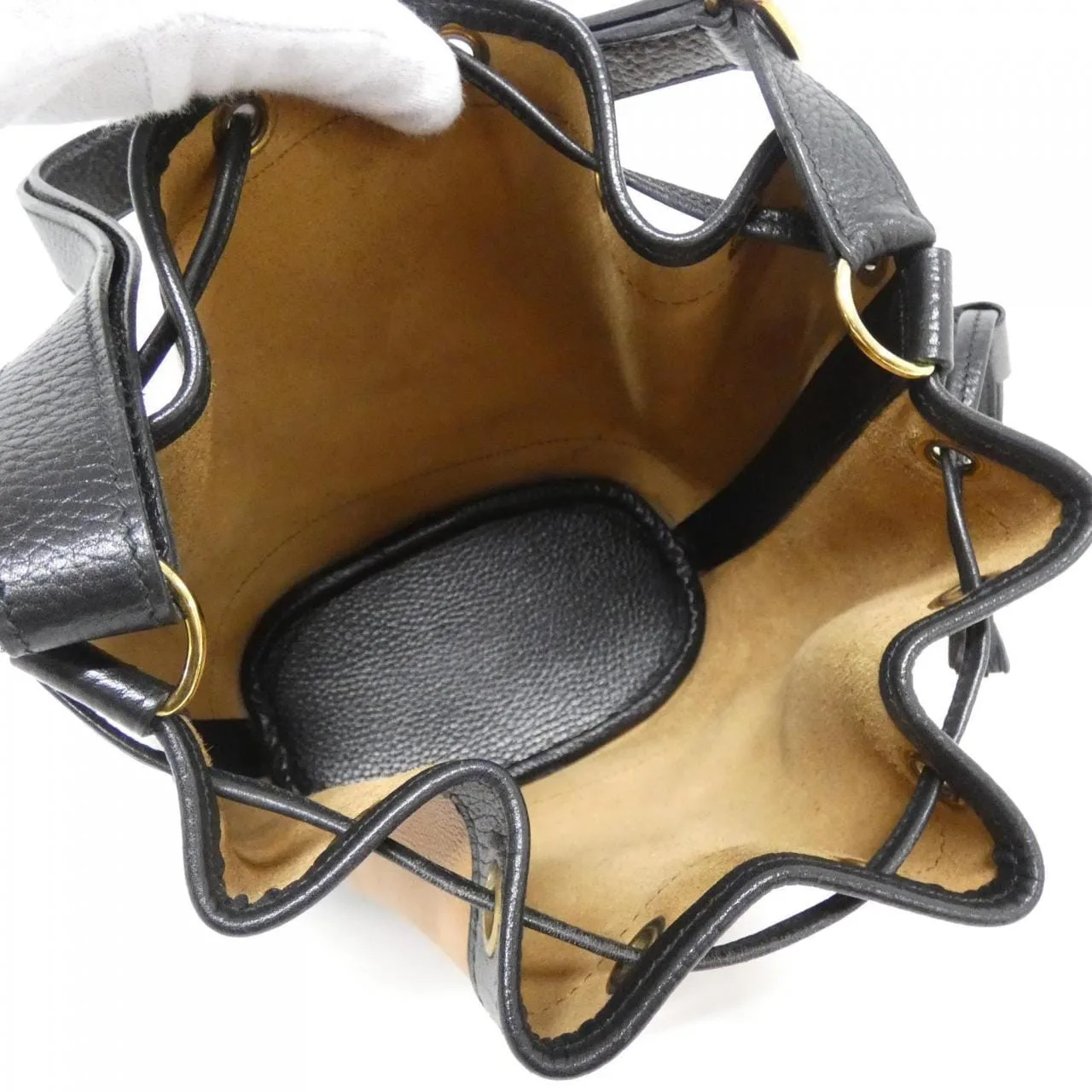 HERMES Shoulder 黑色 中古品A - 縮圖 8