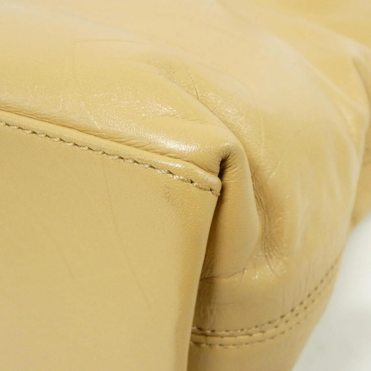 CHANEL 14216 Handbag Beige Rank A - Thumbnail 2