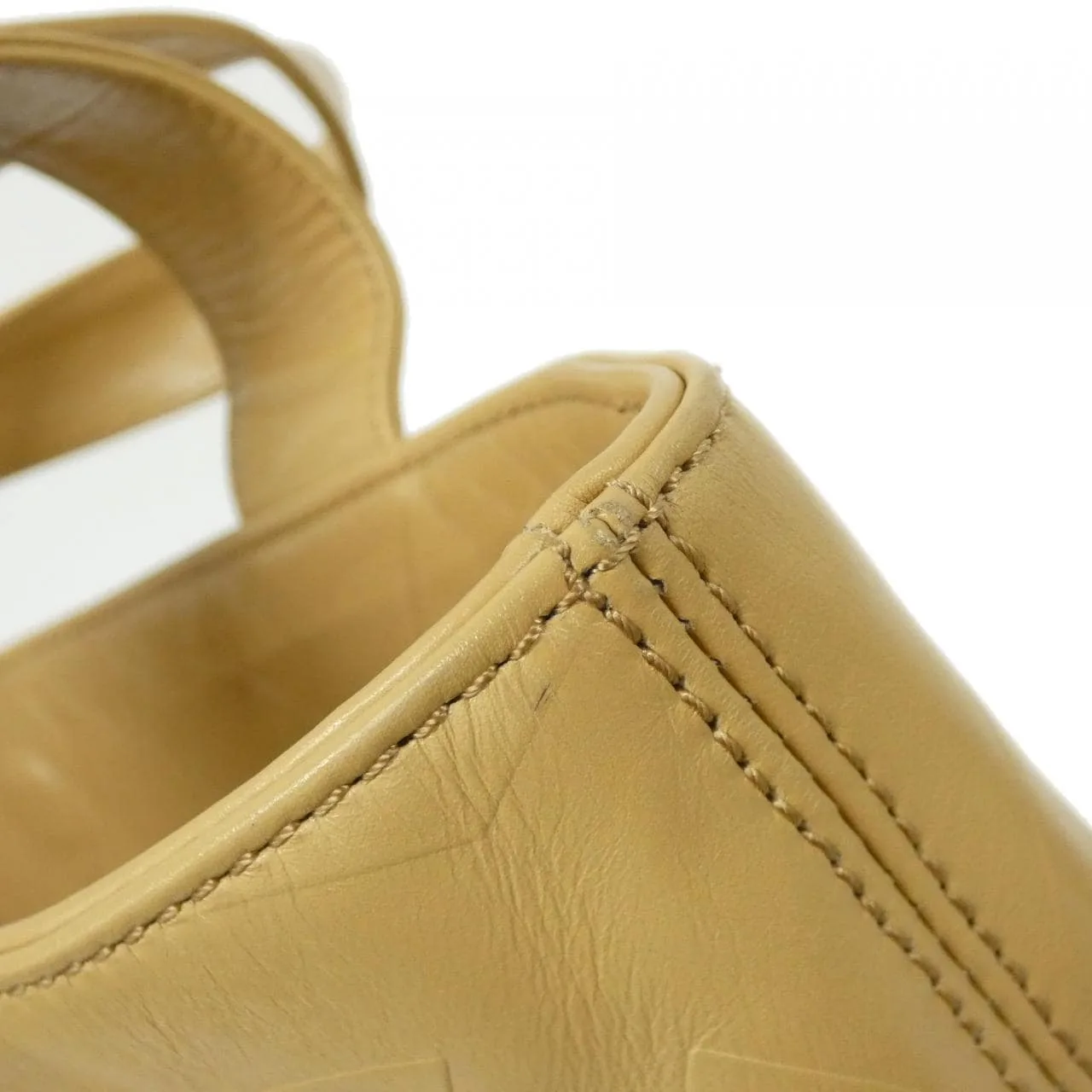 CHANEL 14216 Handbag Beige Rank A - Thumbnail 5