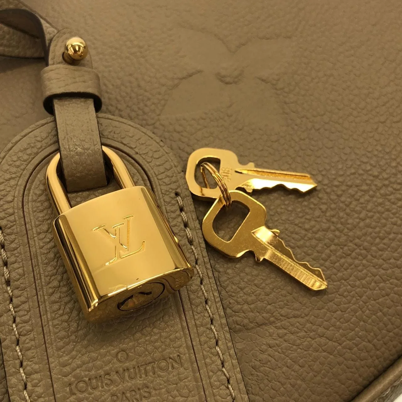 LOUIS VUITTON M45833 Handbag Monogram 黑色 Monogram 中古品A - 縮圖 6