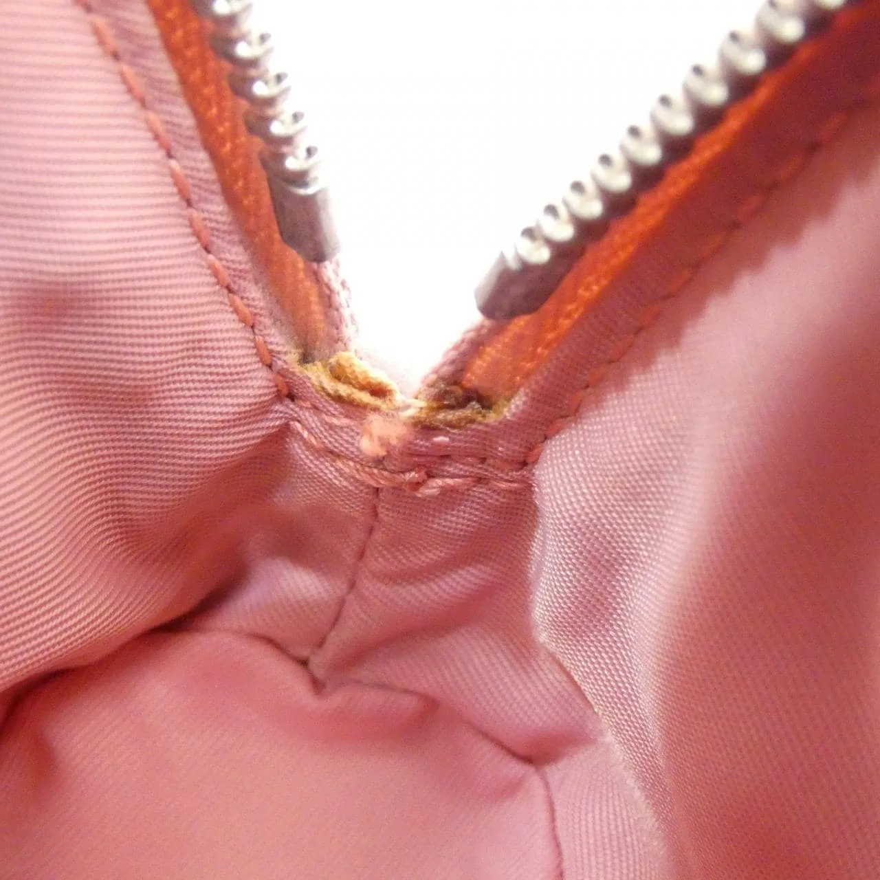 GUCCI Horsebit 1955 625544 Pouch Leather 粉色 皮革 中古品A - 縮圖 8