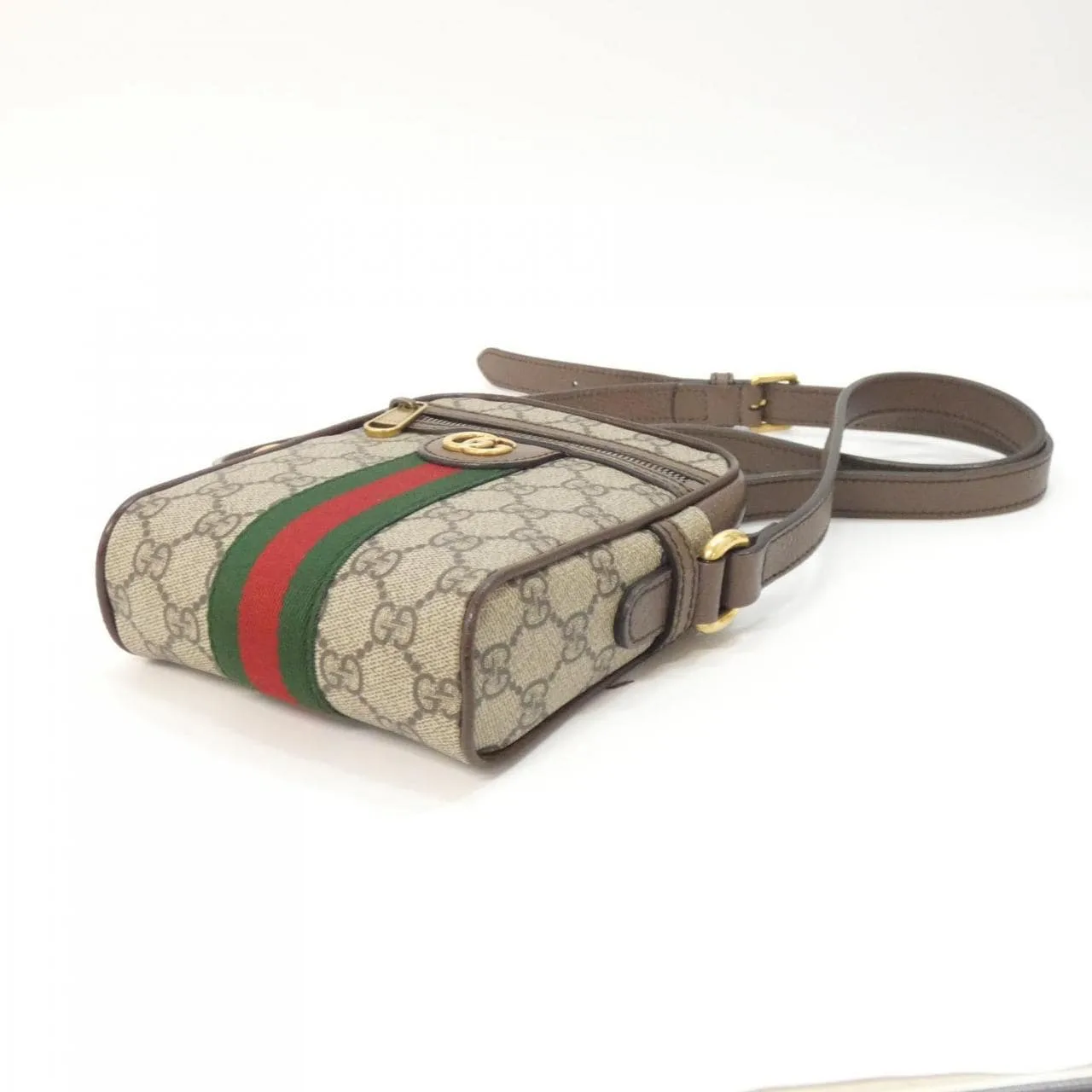 GUCCI 598127 96IWT Shoulder Canvas Black Canvas Rank A - Thumbnail 3