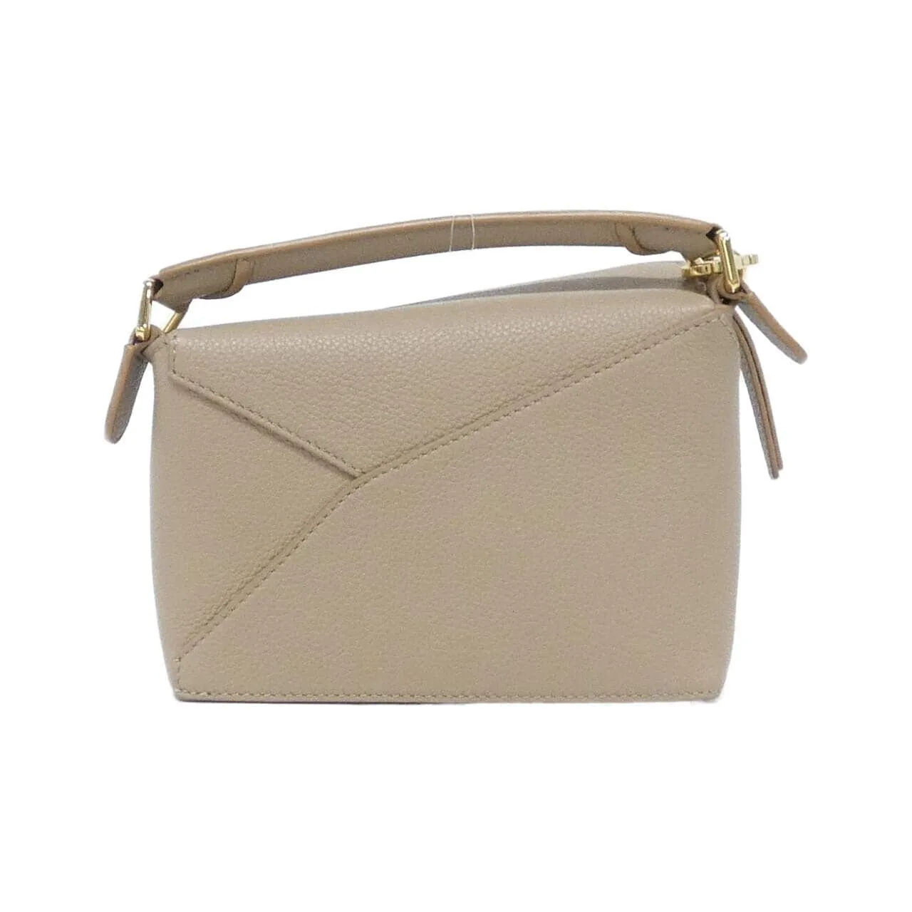 LOEWE Puzzle A510P88X16 Handbag 黑色 中古品A - 縮圖 2