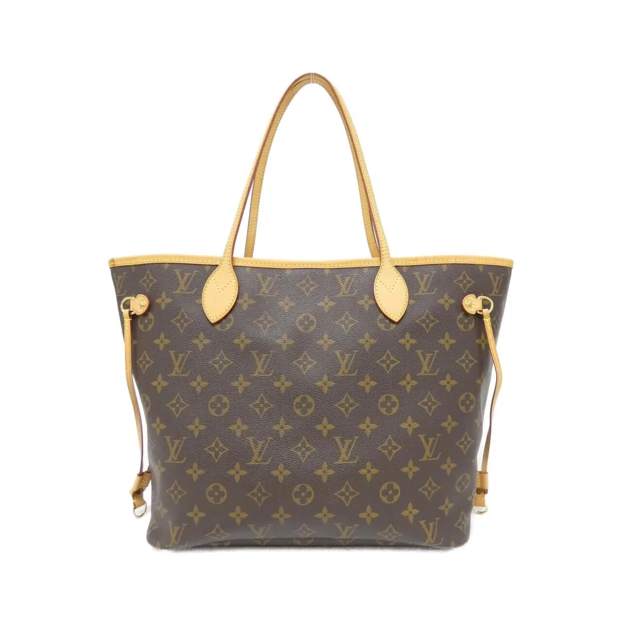 LOUIS VUITTON Neverfull M40156 Tote Monogram Black