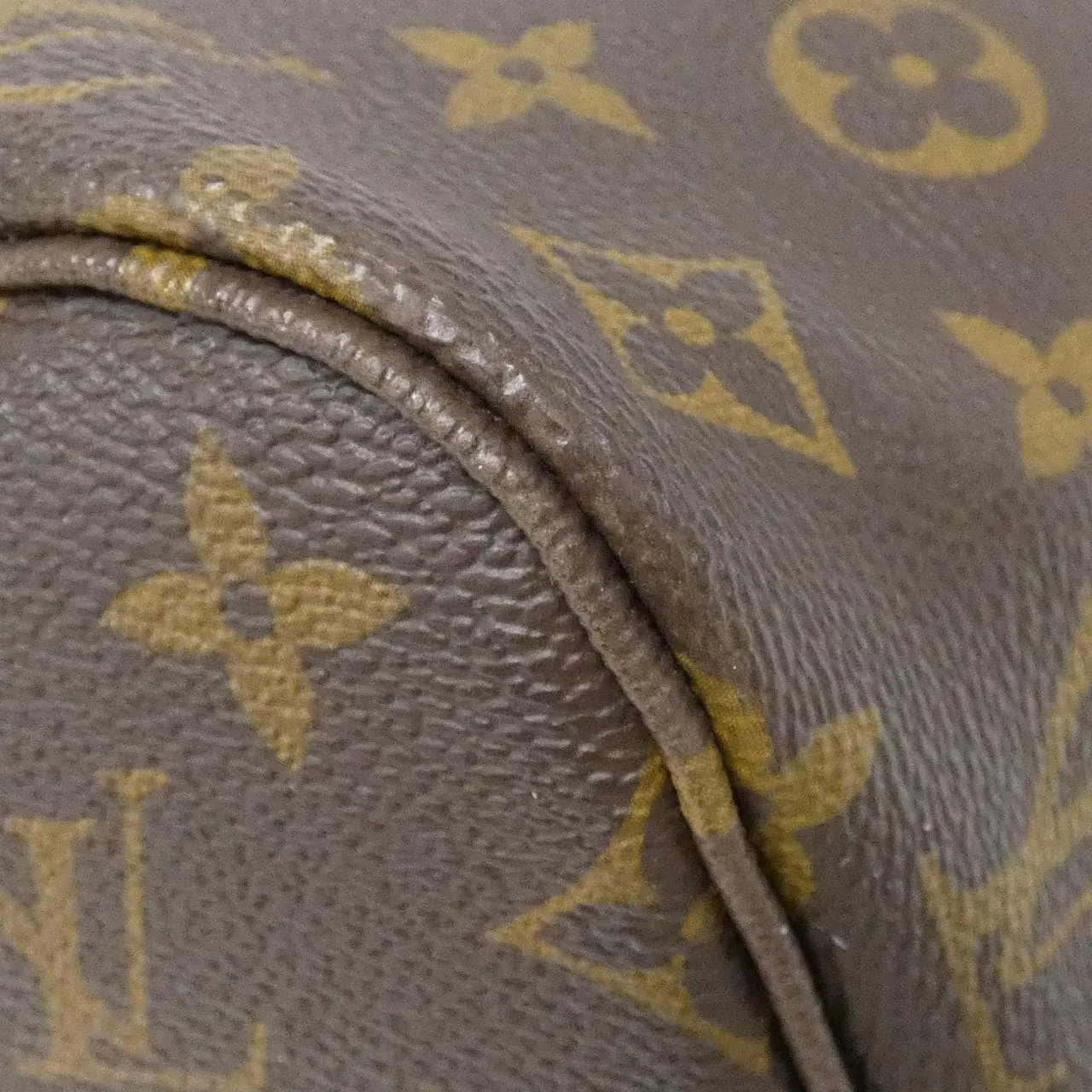 LOUIS VUITTON Neverfull M40156 Tote Monogram 黑色 Monogram 中古品A - 縮圖 2