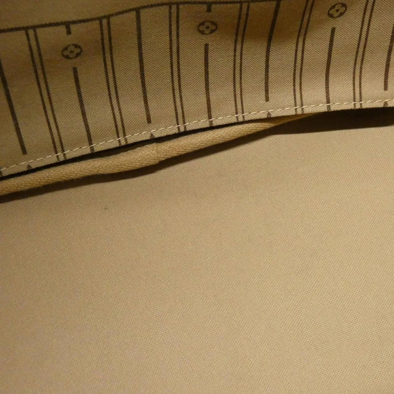 LOUIS VUITTON Neverfull M40156 Tote Monogram 黑色 Monogram 中古品A - 縮圖 5