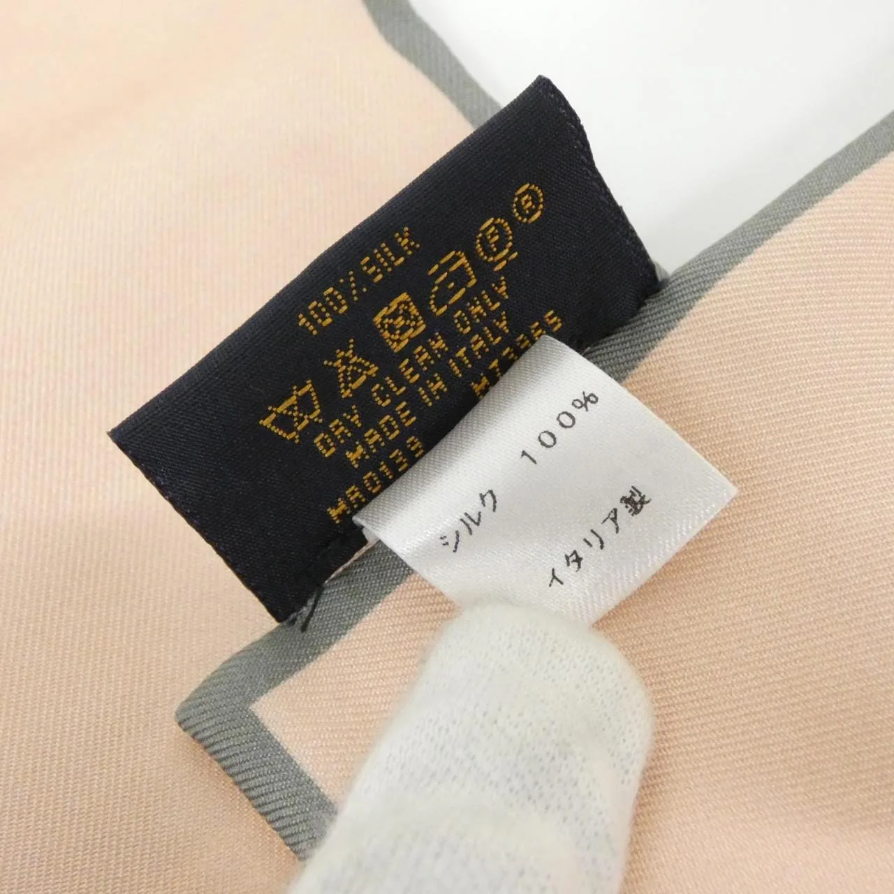 LOUIS VUITTON M73965 Scarf Black Rank A - Thumbnail 3