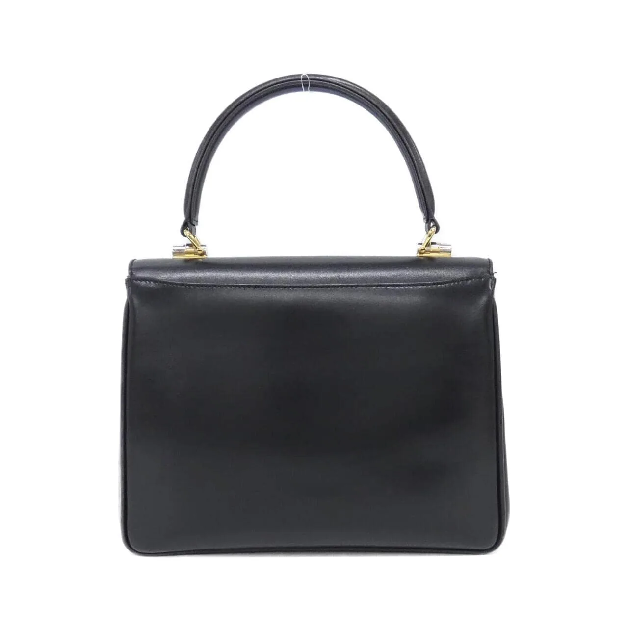 GUCCI 26 000 0082 手提包 皮革 黑色 皮革 中古品B - 縮圖 2