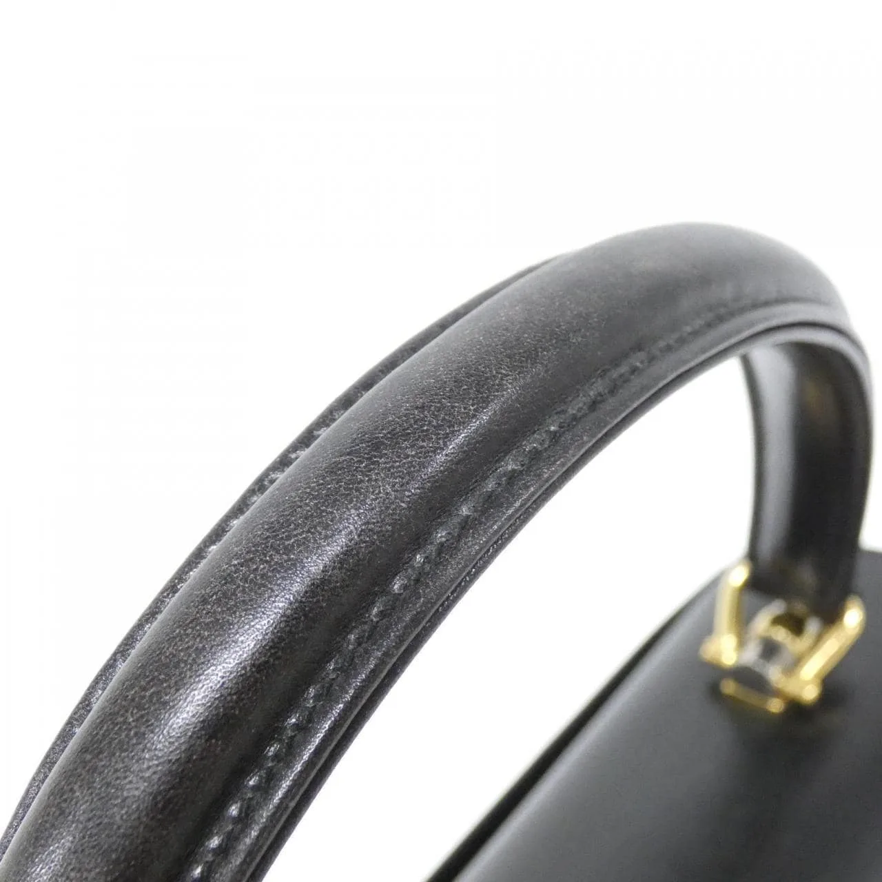 GUCCI 26 000 0082 手提包 皮革 黑色 皮革 中古品B - 縮圖 6