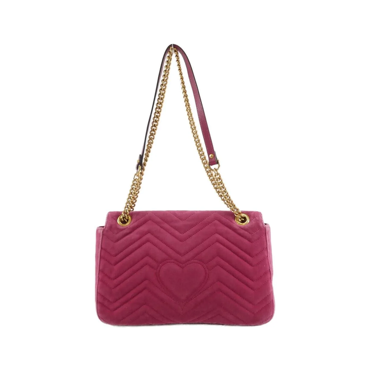 GUCCI Marmont 443496 Shoulder Pink Rank B - Thumbnail 2