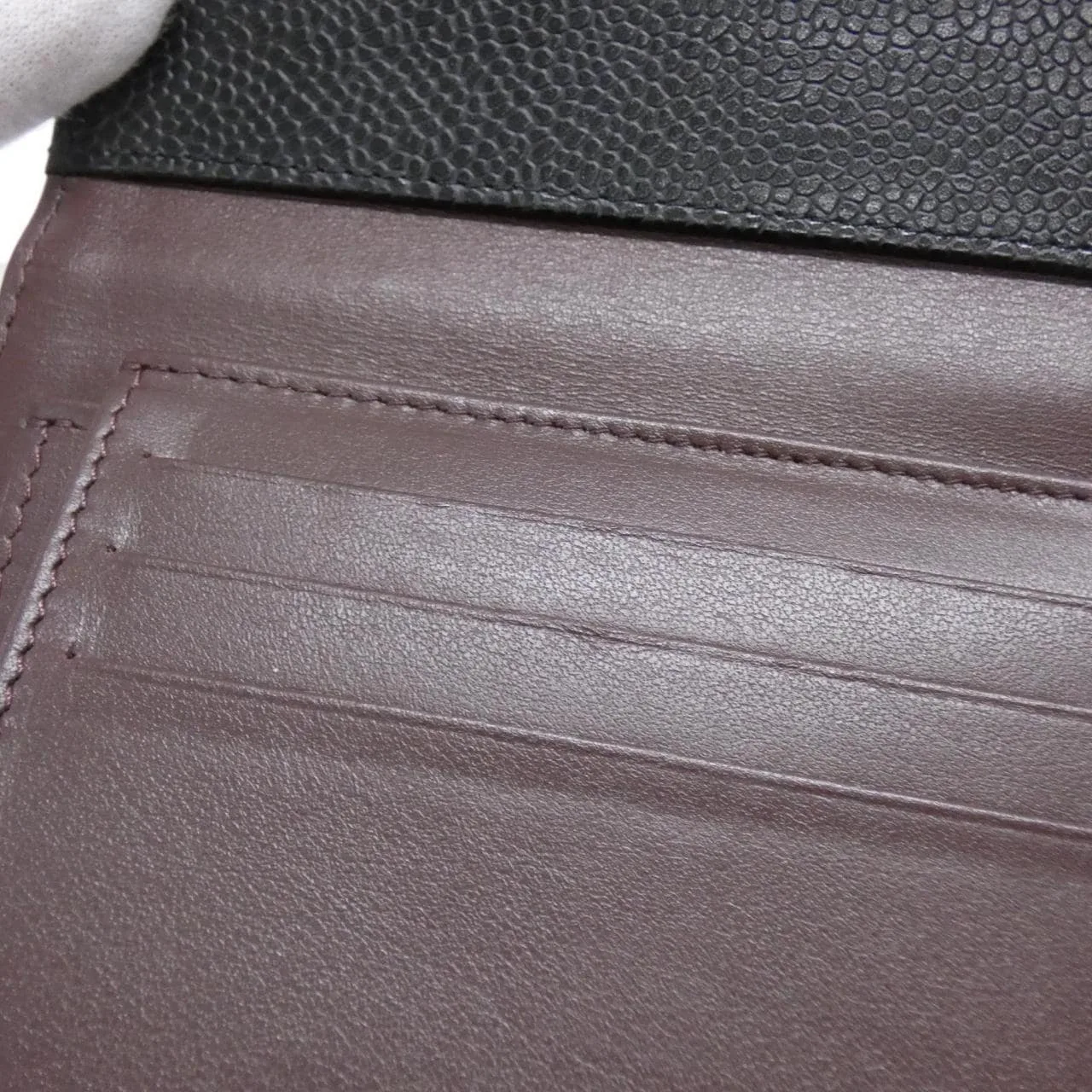 CHANEL Timeless Classic AP0231 Wallet Grained Calfskin Black Grained Calfskin Rank A - Thumbnail 6