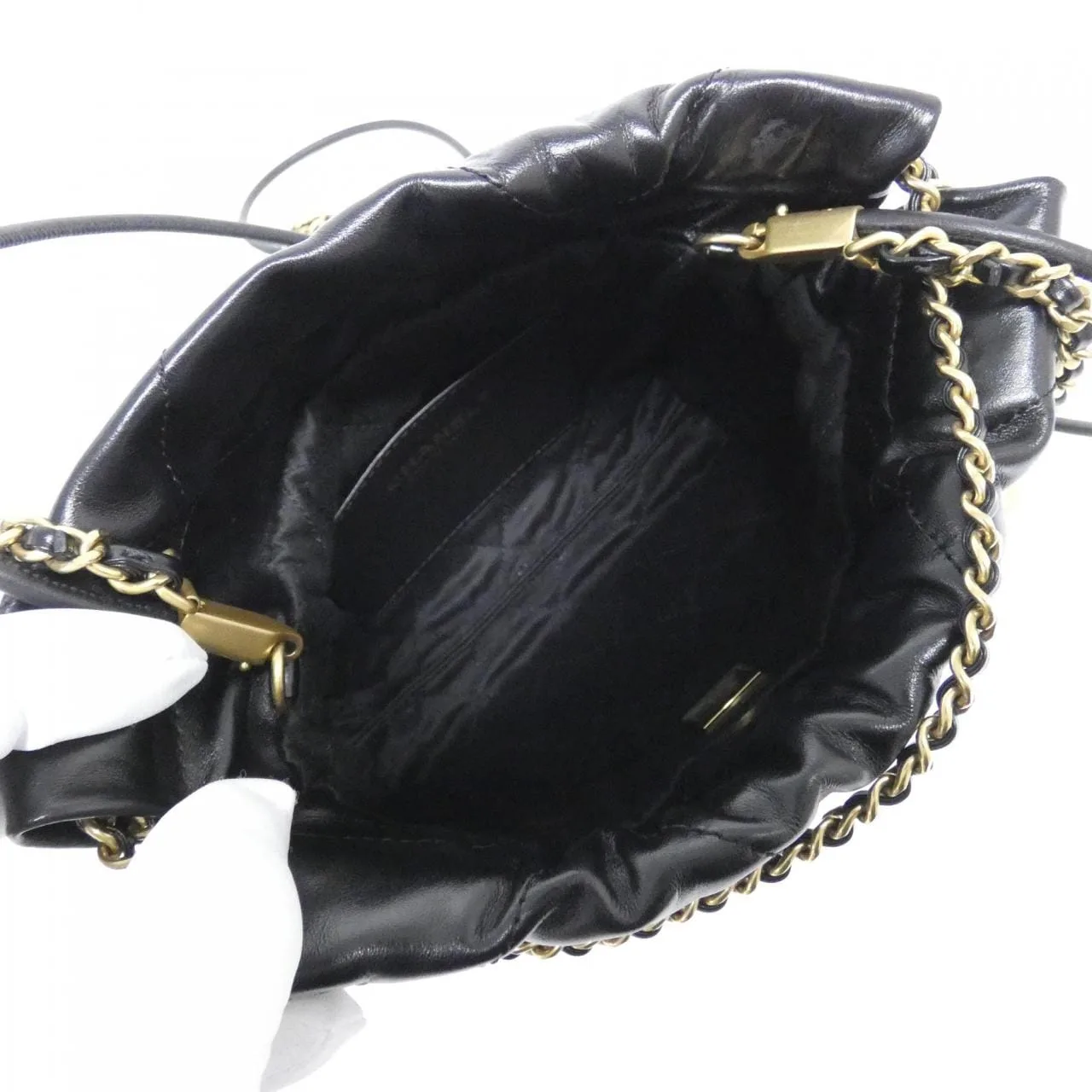 CHANEL Chanel 22 AS3980 Handbag Black - Thumbnail 9