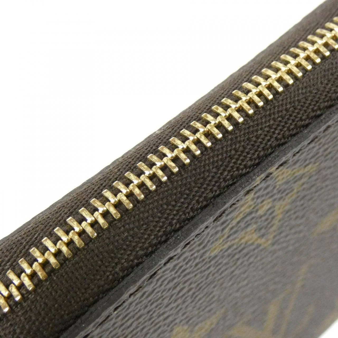 LOUIS VUITTON M60067 Coin Case Monogram 黑色 Monogram 中古品A - 縮圖 3