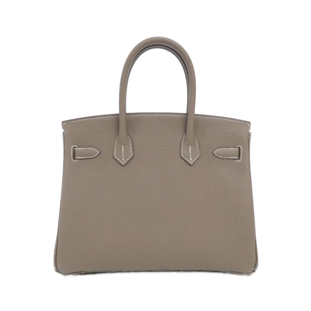HERMES 030520CK Handbag Togo Etoupe Togo Leather - Thumbnail 2